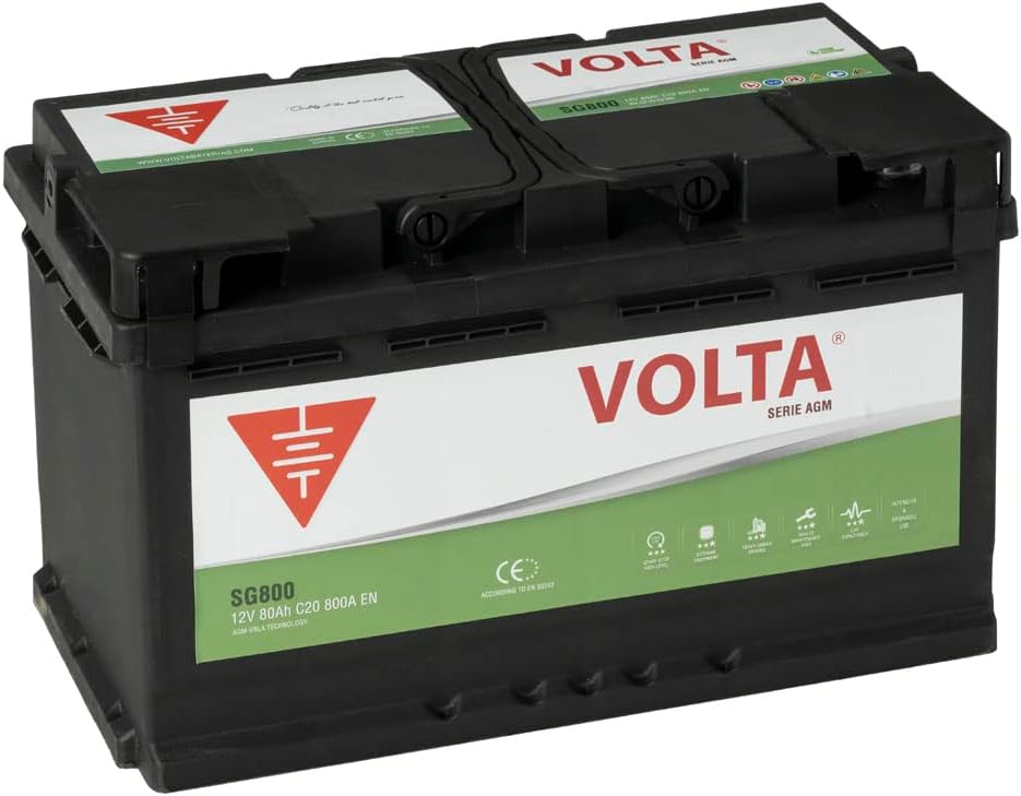 Las baterías de coche Start-Stop 80Ah: La solución perfecta para sistemas de arranque automáticos